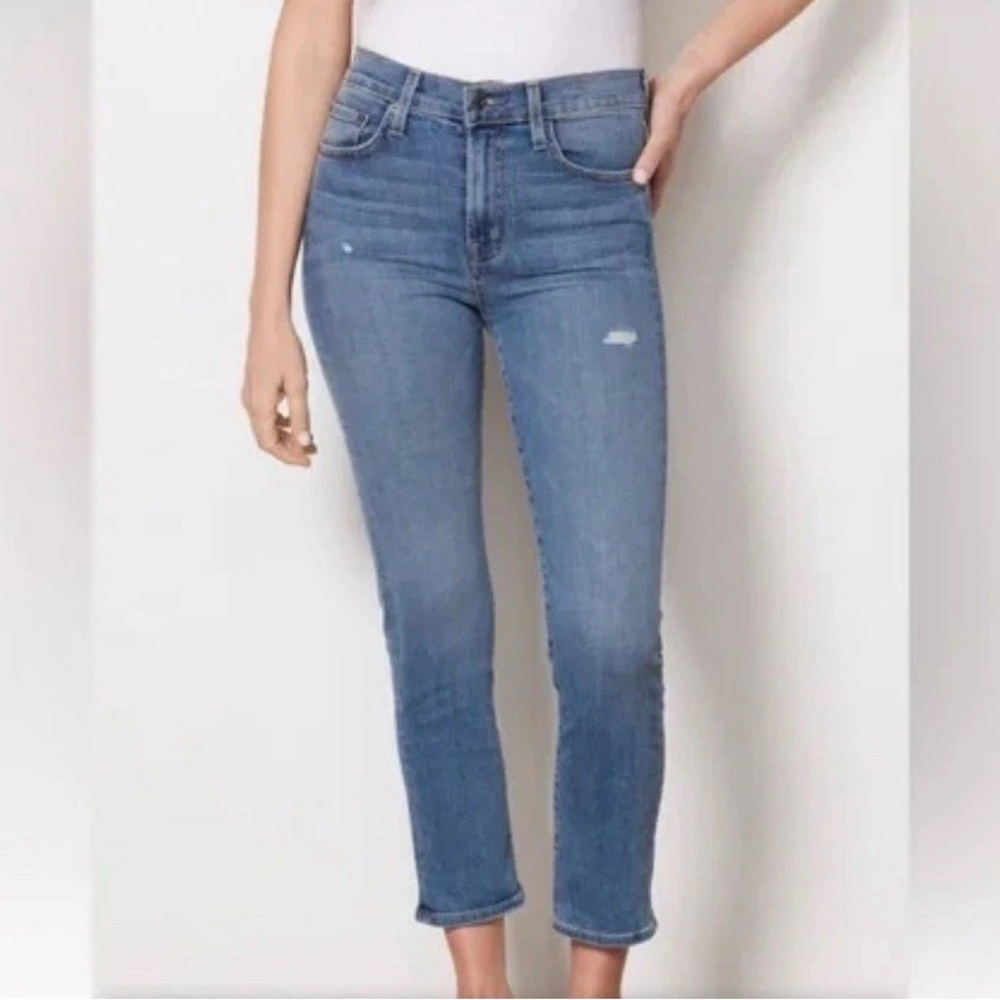 Edwin Elin Crop Straight Wavelength Jeans -24